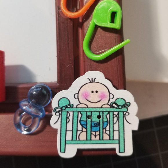 🧩Stunning one-of-a-kind Baby Picture Frame - Picture 4 of 7